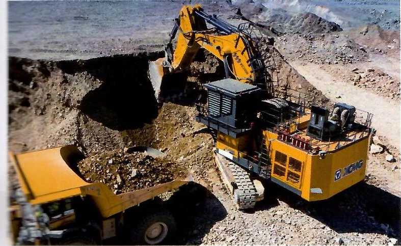 Карьерный экскаватор XCMG, техника этой серии — фото 2